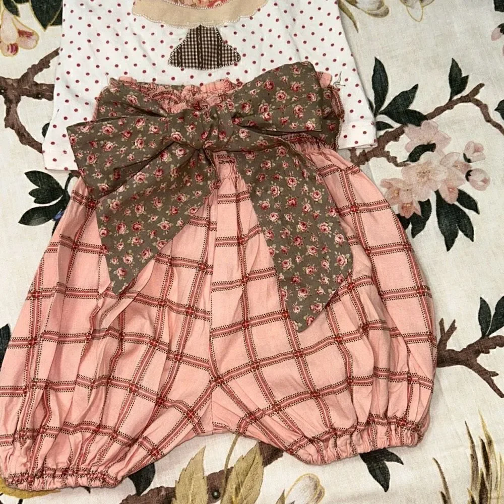 Persnickety tea party bloomer set 2/3